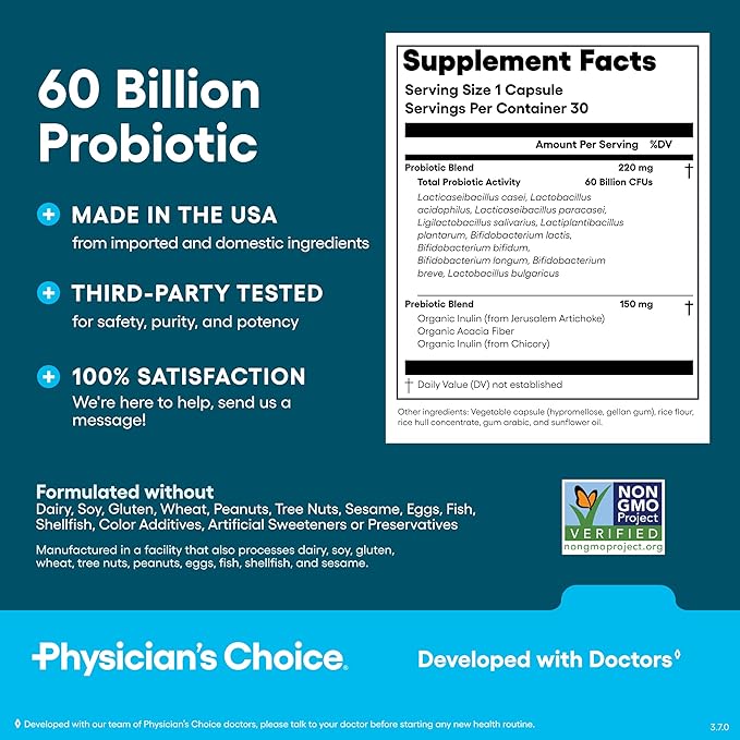 Zyora™ 60 Billion Probiotic Digestive Support