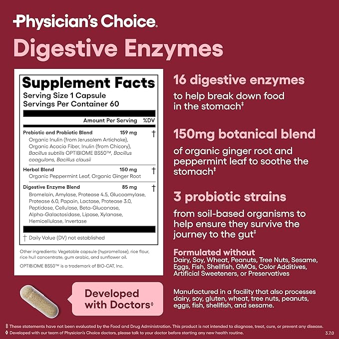 Zyora™ Probiotic Digestive Enzymes