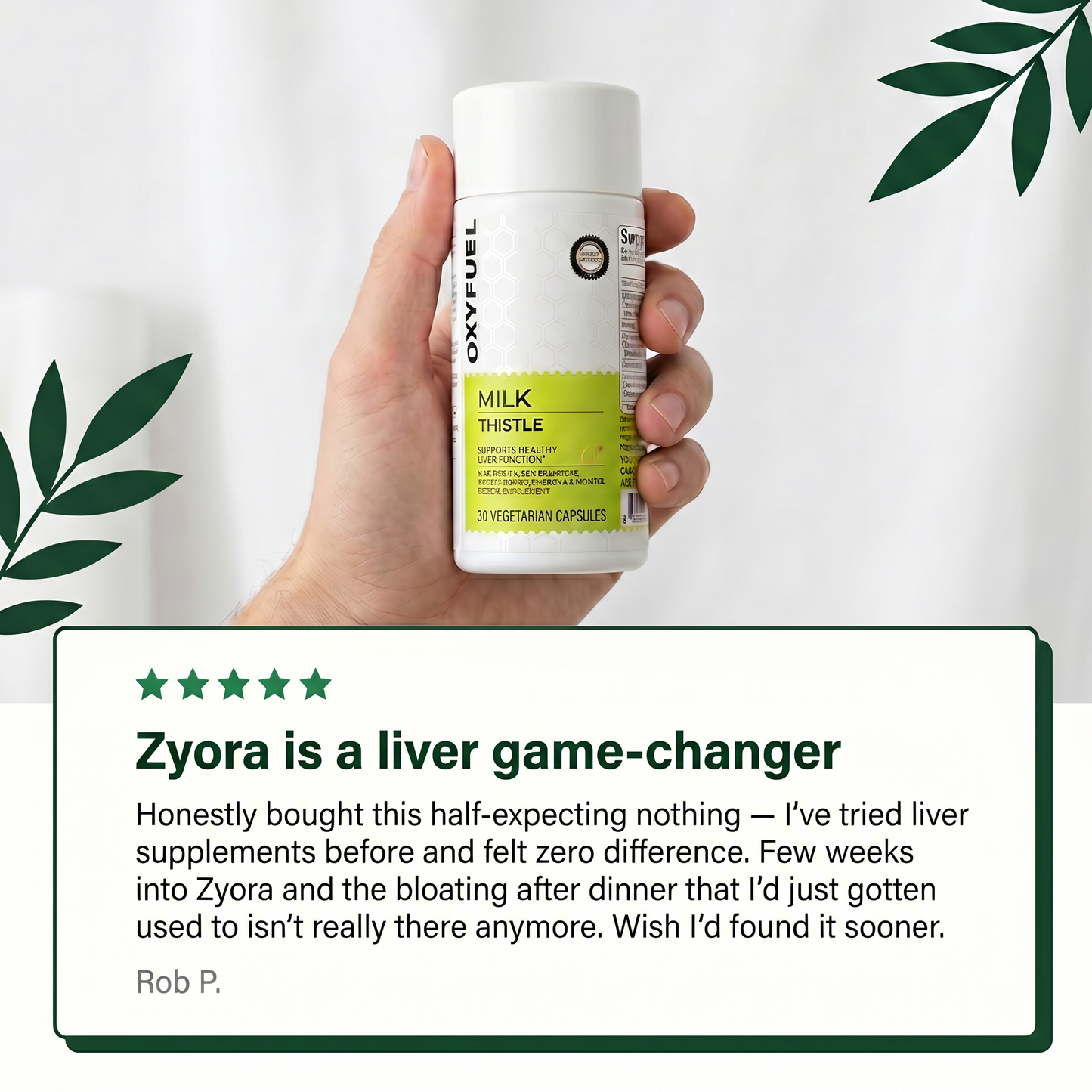 Zyora™ OXYFUEL Liver Detox & 30-Day Cleanse Guarantee