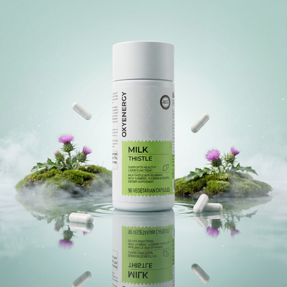 OxyEnergy™ | Milk Thistle Liver Detox + Colon Cleanse